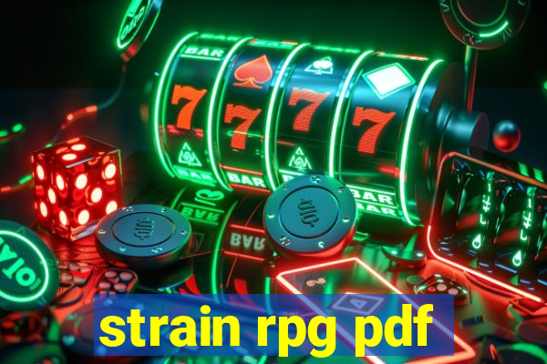 strain rpg pdf